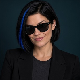 Claudia in sunglasses